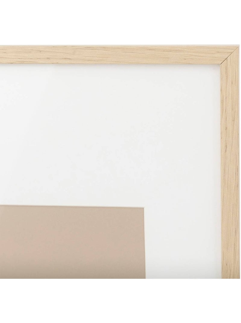Cadre photo en bois 50x70cm MANU Beige - Kiabi