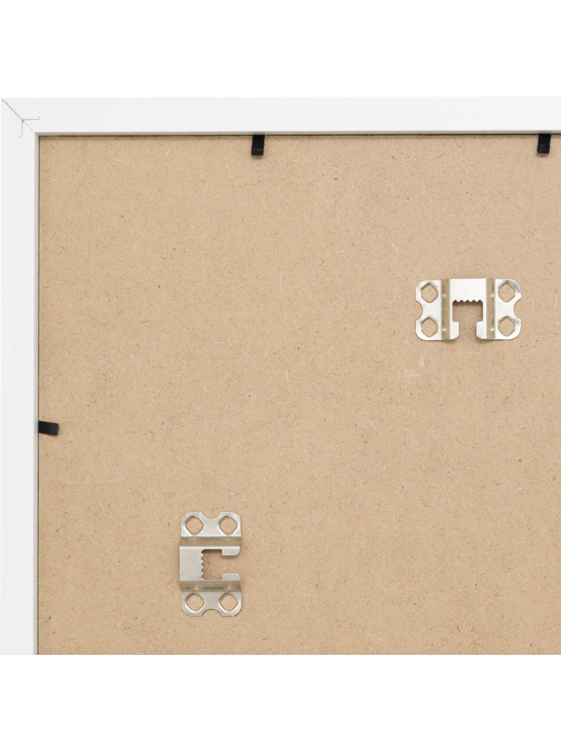 Cadre photo en bois 70x100cm MANU Blanc - Kiabi