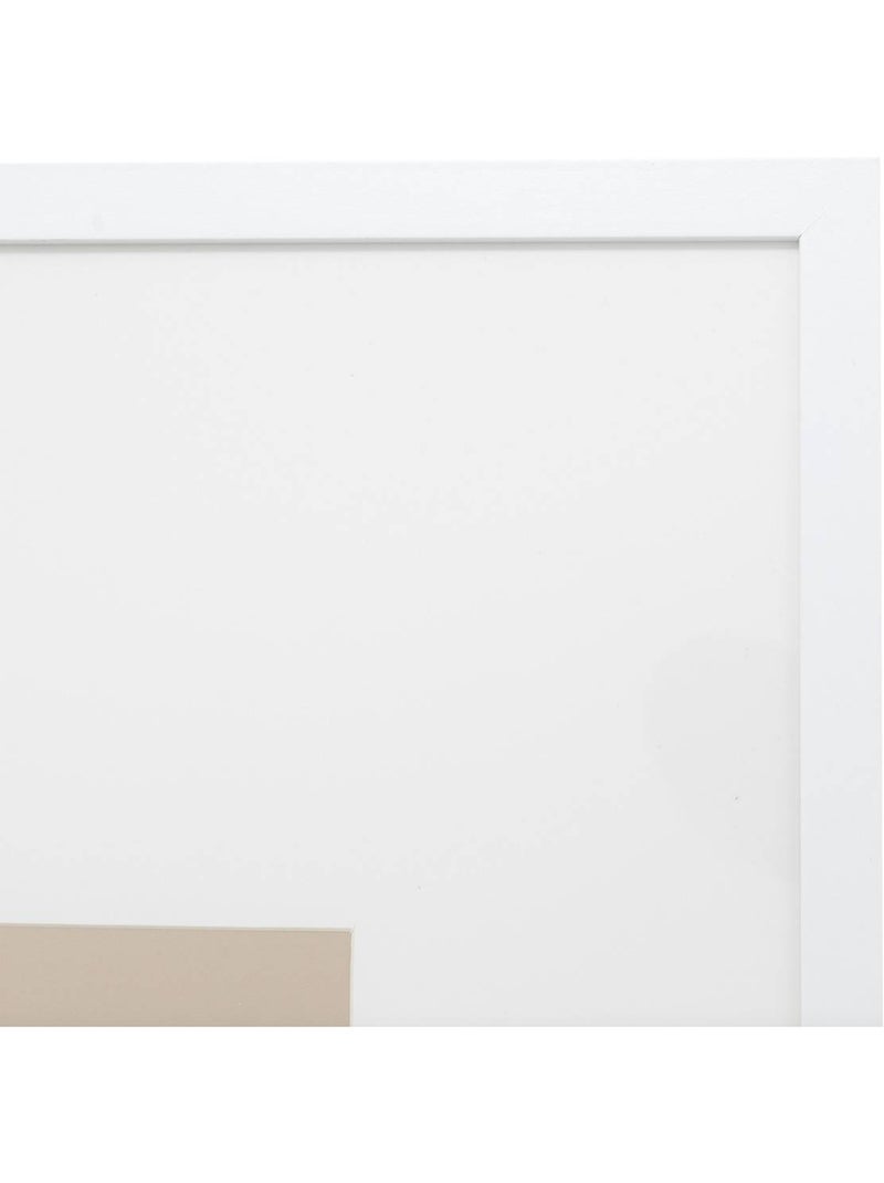 Cadre photo en bois 70x100cm MANU Blanc - Kiabi