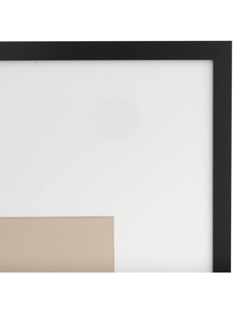 Cadre photo en bois 70x100cm manu Noir - Kiabi