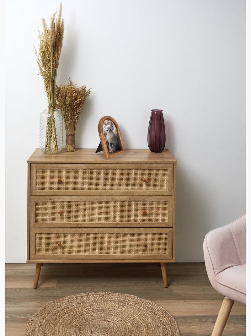 Cadre photo en bois, forme arche - AFIBEL Marron - Kiabi
