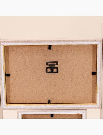 Cadre photo en bois pour 6 vues - AFIBEL