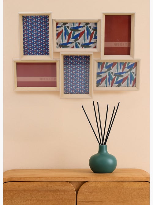 Cadre photo en bois pour 6 vues - AFIBEL - Kiabi