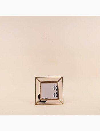 Cadre photo en laiton 10x10cm