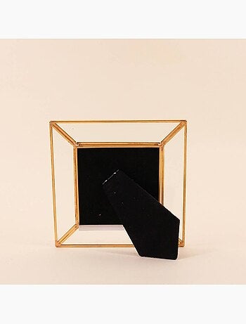 Cadre photo en laiton 10x10cm