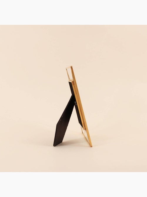 Cadre photo en laiton 10x10cm - Kiabi