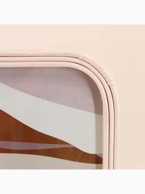 Cadre photo en rotin 21x29,7cm - Kiabi