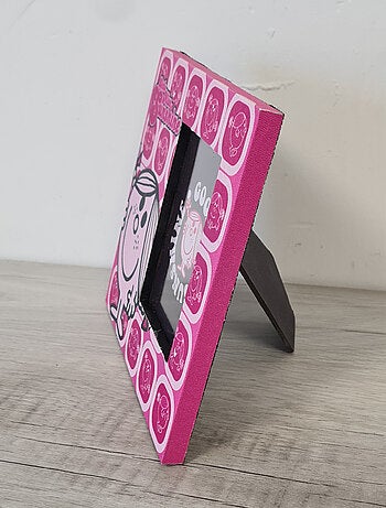 Cadre photo en toile Madame Bonheur