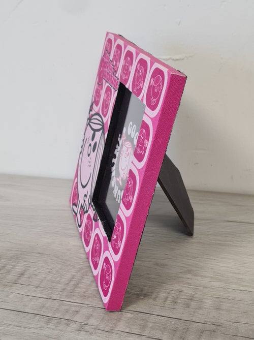 Cadre photo en toile Madame Bonheur - Kiabi