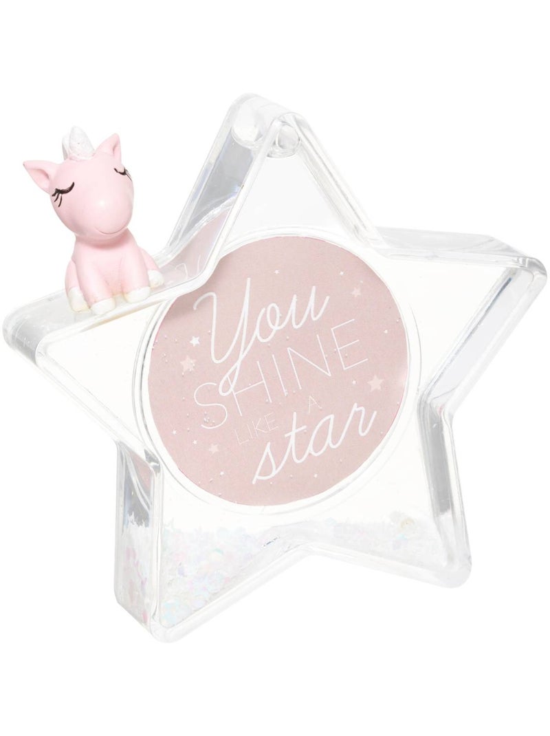 Cadre photo enfant animé licorne ELANE Rose - Kiabi