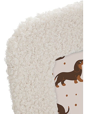 Cadre photo enfant en tissu bouclette NEELA