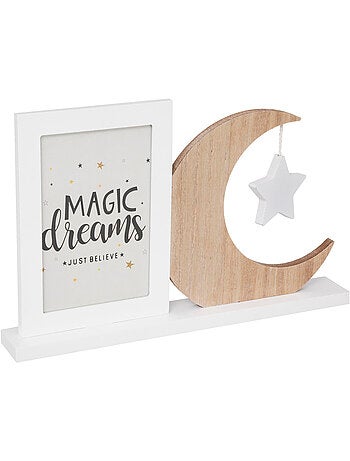 Cadre photo enfant forme lune AZILI