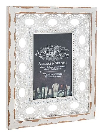 Cadre photo ethnique Atelier d'hiver