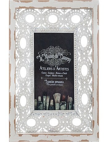 Cadre photo ethnique Atelier d'hiver