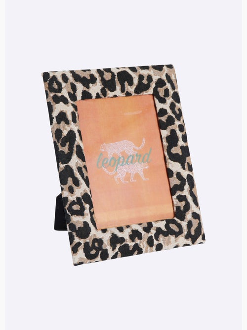 Cadre photo imprimé léopard - Afibel - Kiabi