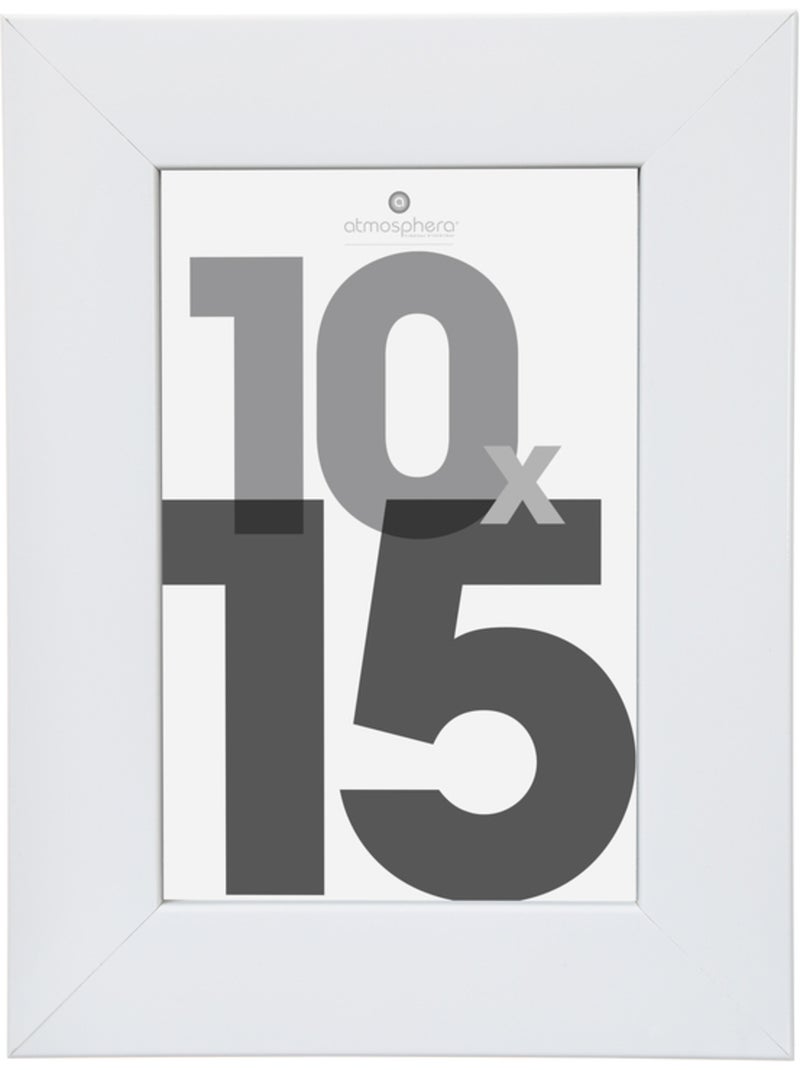 Cadre photo "Lise" blanc 10x15cm Blanc - Kiabi