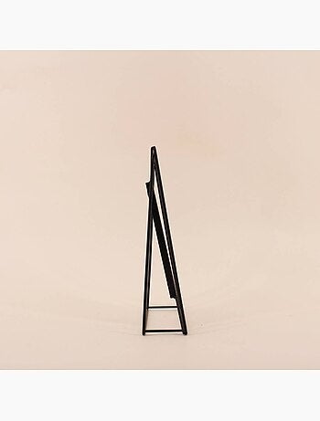 Cadre photo métal filaire noir 10x15cm