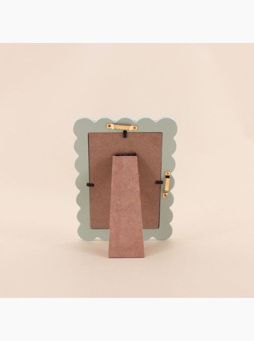 Cadre photo moulure design vert 10x15cm - Kiabi