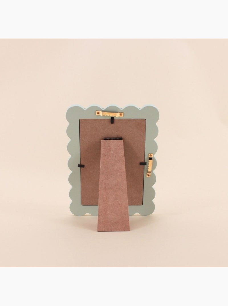 Cadre photo moulure design vert 10x15cm Vert - Kiabi