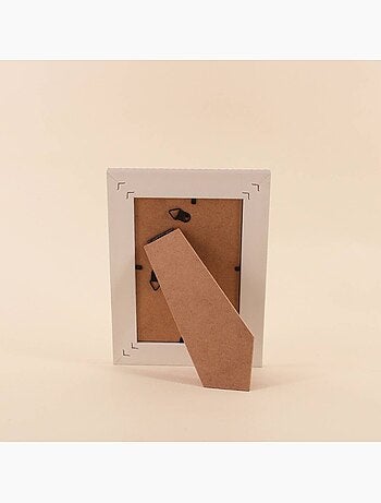 Cadre photo naturel strié 10x15