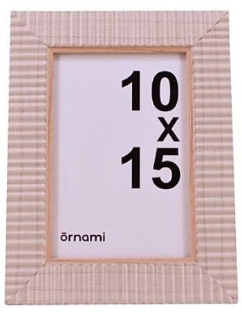 Cadre photo naturel strié 10x15