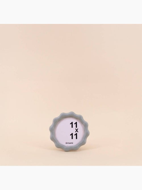 Cadre photo ondulé résine 13x13cm - Kiabi