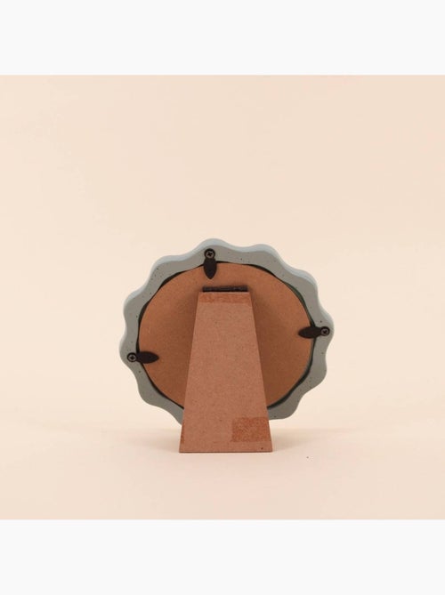 Cadre photo ondulé résine 13x13cm - Kiabi