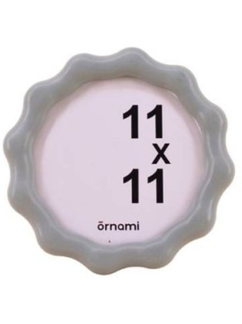 Cadre photo ondulé résine 13x13cm - Kiabi