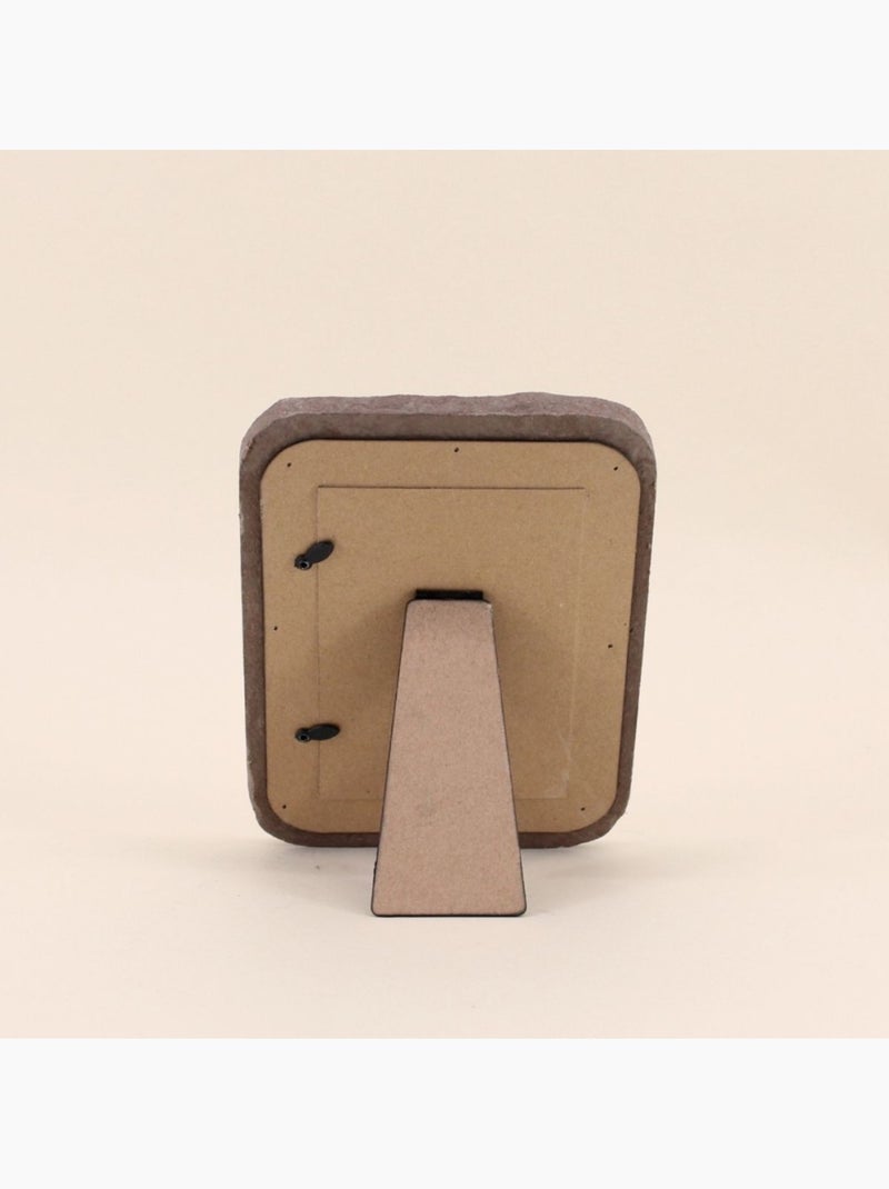 Cadre photo organique marron 20x15cm Marron - Kiabi