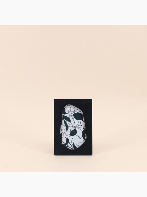 Cadre photo organique noir 11x16cm - Kiabi