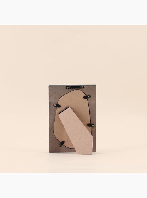 Cadre photo organique noir 11x16cm - Kiabi