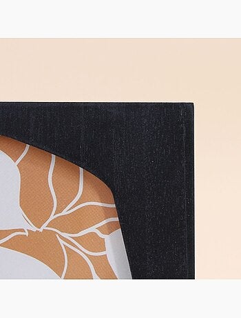 Cadre photo organique noir 16x19cm