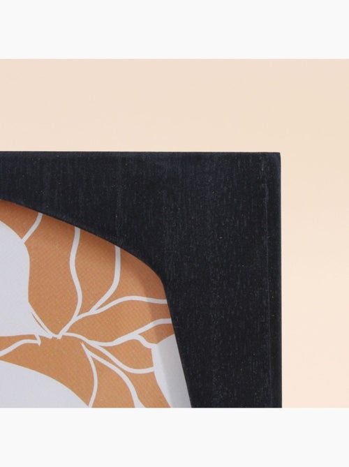 Cadre photo organique noir 16x19cm - Kiabi