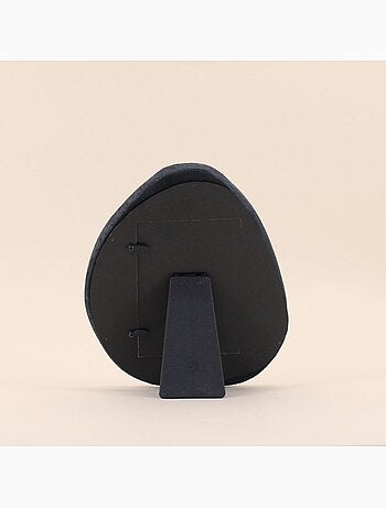 Cadre photo organique noir 20x17cm