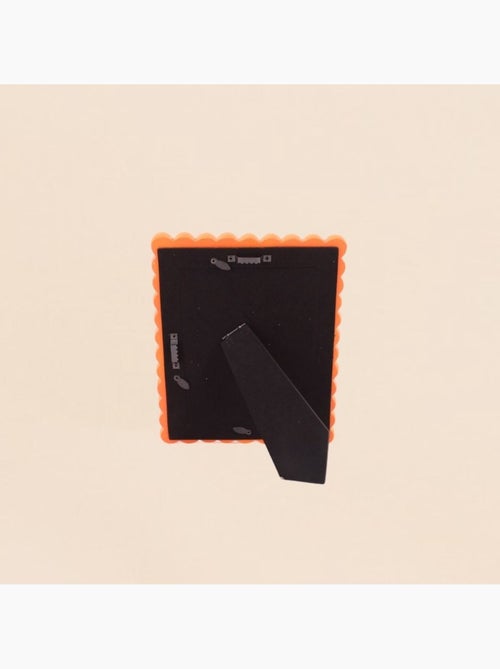 Cadre photo perles orange en résine 13x18cm - Kiabi