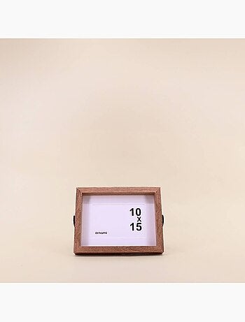 Cadre photo pied métal 10x15 cm