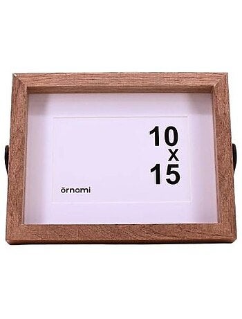 Cadre photo pied métal 10x15 cm