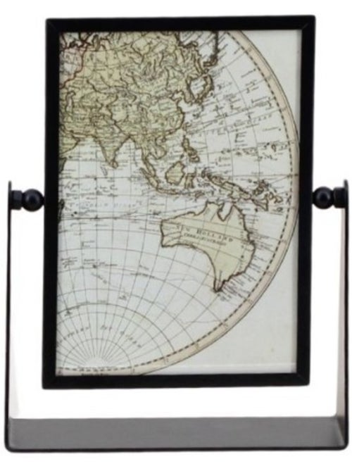 Cadre photo pivotant en métal noir 16,5x21cm - Kiabi