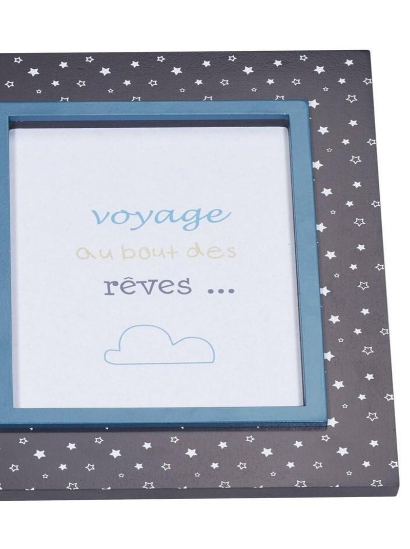 Cadre Photo Rectangle en MDF Bleu - SAUTHON Bleu - Kiabi