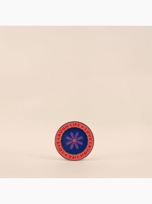 Cadre photo rond moulure rose laqué d13cm - Kiabi