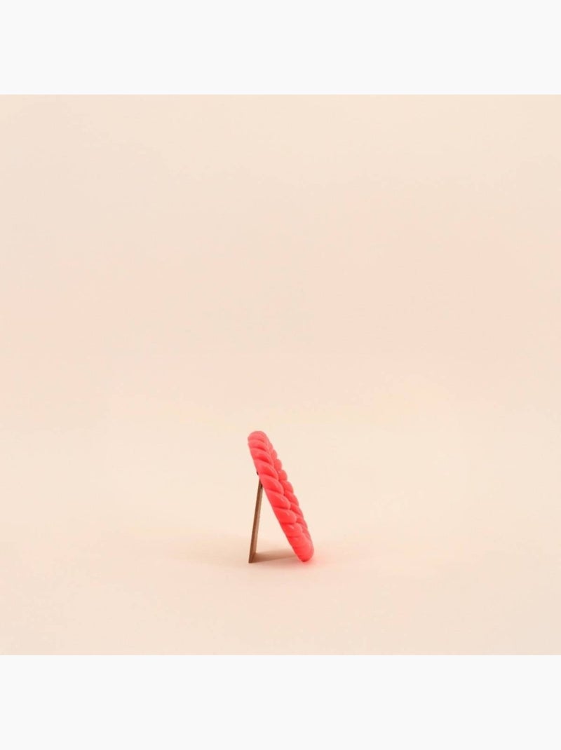 Cadre photo rond torsadé rose 13,5cm Rose - Kiabi