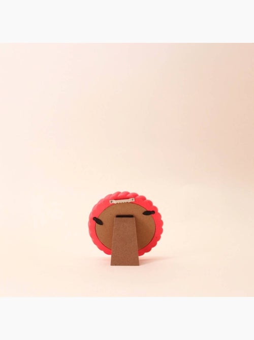 Cadre photo rond torsadé rose 13,5cm - Kiabi