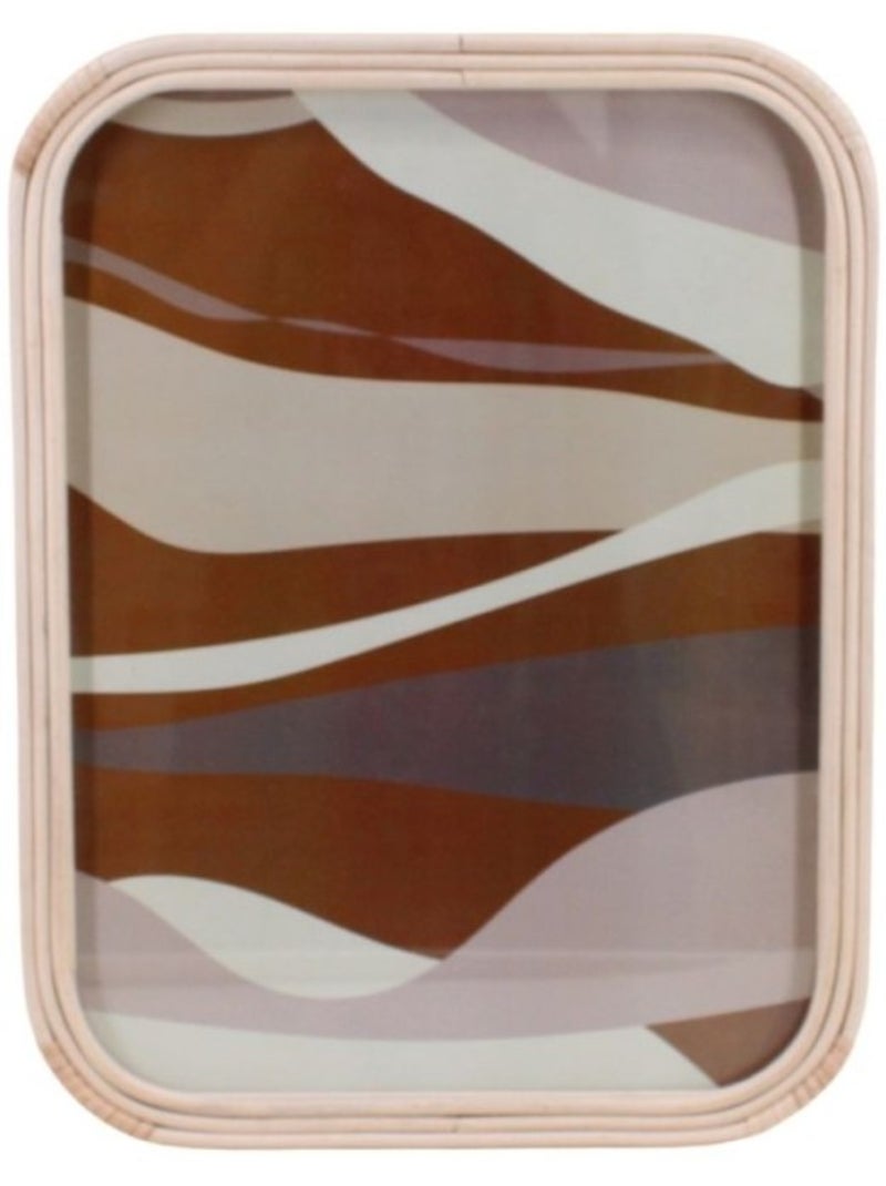 Cadre photo Rotin 30x40cm Beige - Kiabi