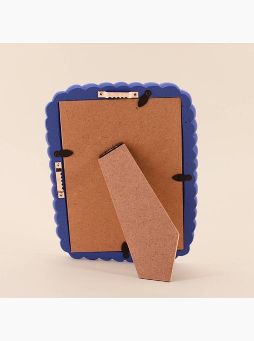 Cadre photo torsadé bleu 13x18cm - Kiabi