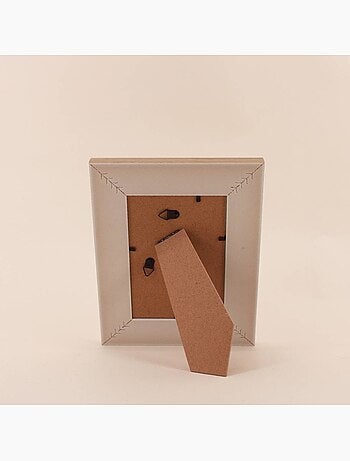 Cadre photo tressé naturel 10x15cm