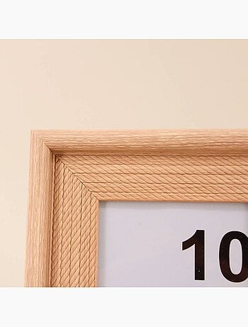 Cadre photo tressé naturel 10x15cm