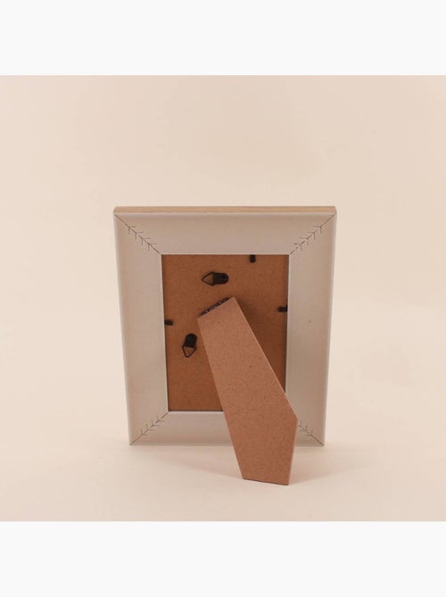 Cadre photo tressé naturel 10x15cm - Kiabi