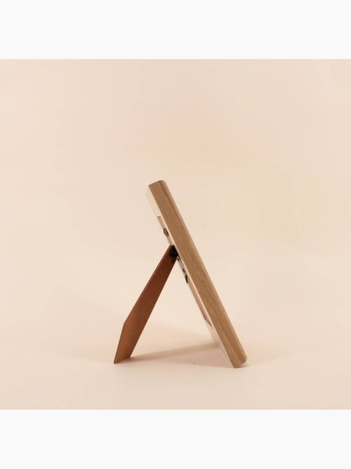 Cadre photo tressé naturel 10x15cm - Kiabi