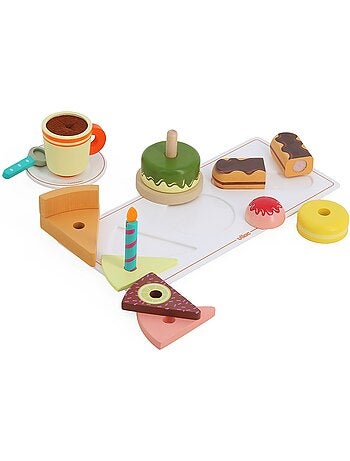 Café gourmand en bois