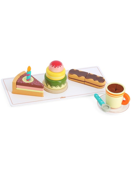 Café gourmand en bois - Kiabi